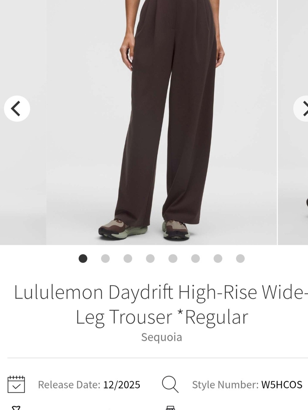 Lululemon NWT Daydrift Trousers - Picture 3 of 5